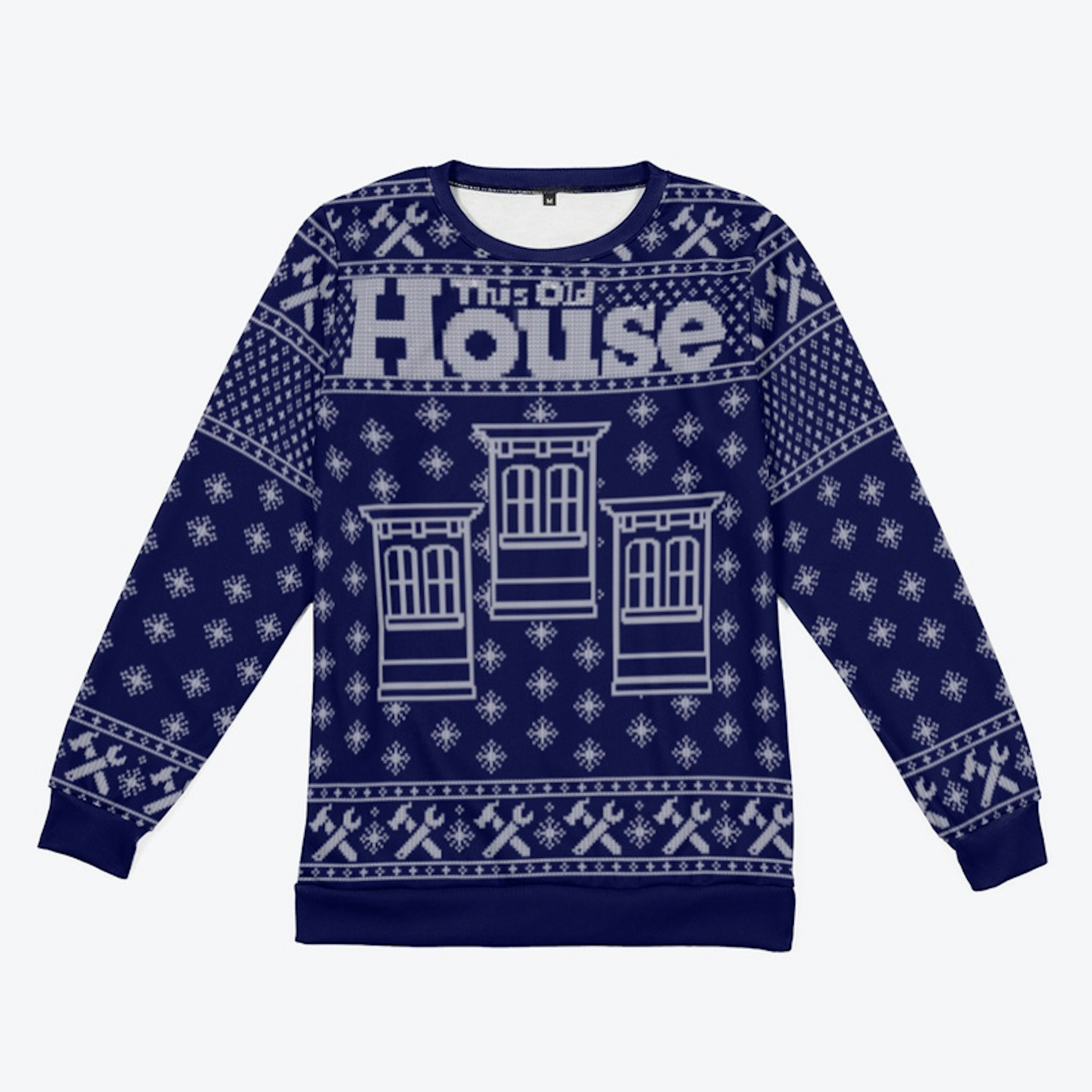 This Old House Holiday AOP Sweatshirt 